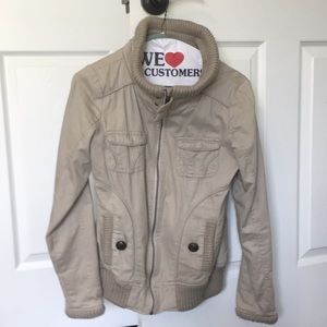 Tan jacket